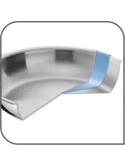 Tefal Edelstahl-Bratpfanne "Eternal Mesh" - Ø 28 Cm -Küchenbedarf Geschäft tefal edelstahl bratpfanne eternal mesh o 28 cm 4