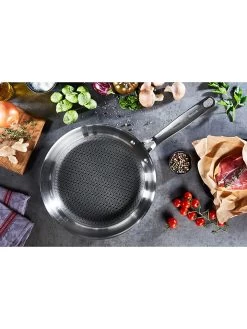 Tefal Edelstahl-Bratpfanne "Eternal Mesh" - Ø 28 Cm -Küchenbedarf Geschäft tefal edelstahl bratpfanne eternal mesh o 28 cm 8
