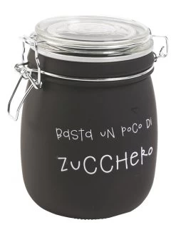 3er-Set: Vorratsgläser "Idee" In Schwarz - 700 Ml -Küchenbedarf Geschäft villa d este 3er set vorratsglaser idee in schwarz 700 ml 6