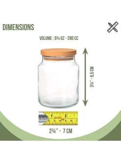 Vorratsglas In Hellbraun - 2,9 L -Küchenbedarf Geschäft violeta home vorratsglas in hellbraun 2 9 l 2