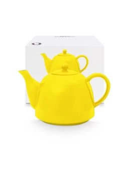 VTwonen Teekanne "Teapot Fluo"in Gelb - 1800 Ml