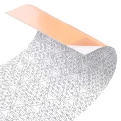 Küchenrückwand - Blume Des Lebens Pattern Silber In Weiß 17 Küchenrückwand - Blume Des Lebens Pattern Silber In Weiß -Küchenbedarf Geschäft wallart kuchenruckwand blume des lebens pattern silber in weiss 5