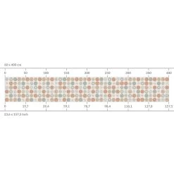 Küchenrückwand - Handgemaltes Mandala Muster In Orange -Küchenbedarf Geschäft wallart kuchenruckwand handgemaltes mandala muster in orange 7