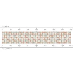 Küchenrückwand - Handgemaltes Mandala Muster In Orange -Küchenbedarf Geschäft wallart kuchenruckwand handgemaltes mandala muster in orange 8