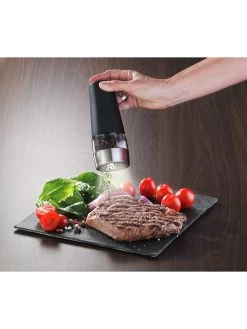 Wenko Elektrische 2in1 Salz- Und Pfeffermühle, Edelstahl In Schwarz 18 Wenko Elektrische 2in1 Salz- Und Pfeffermühle, Edelstahl In Schwarz -Küchenbedarf Geschäft wenko elektrische 2in1 salz und pfeffermuhle edelstahl in schwarz 4