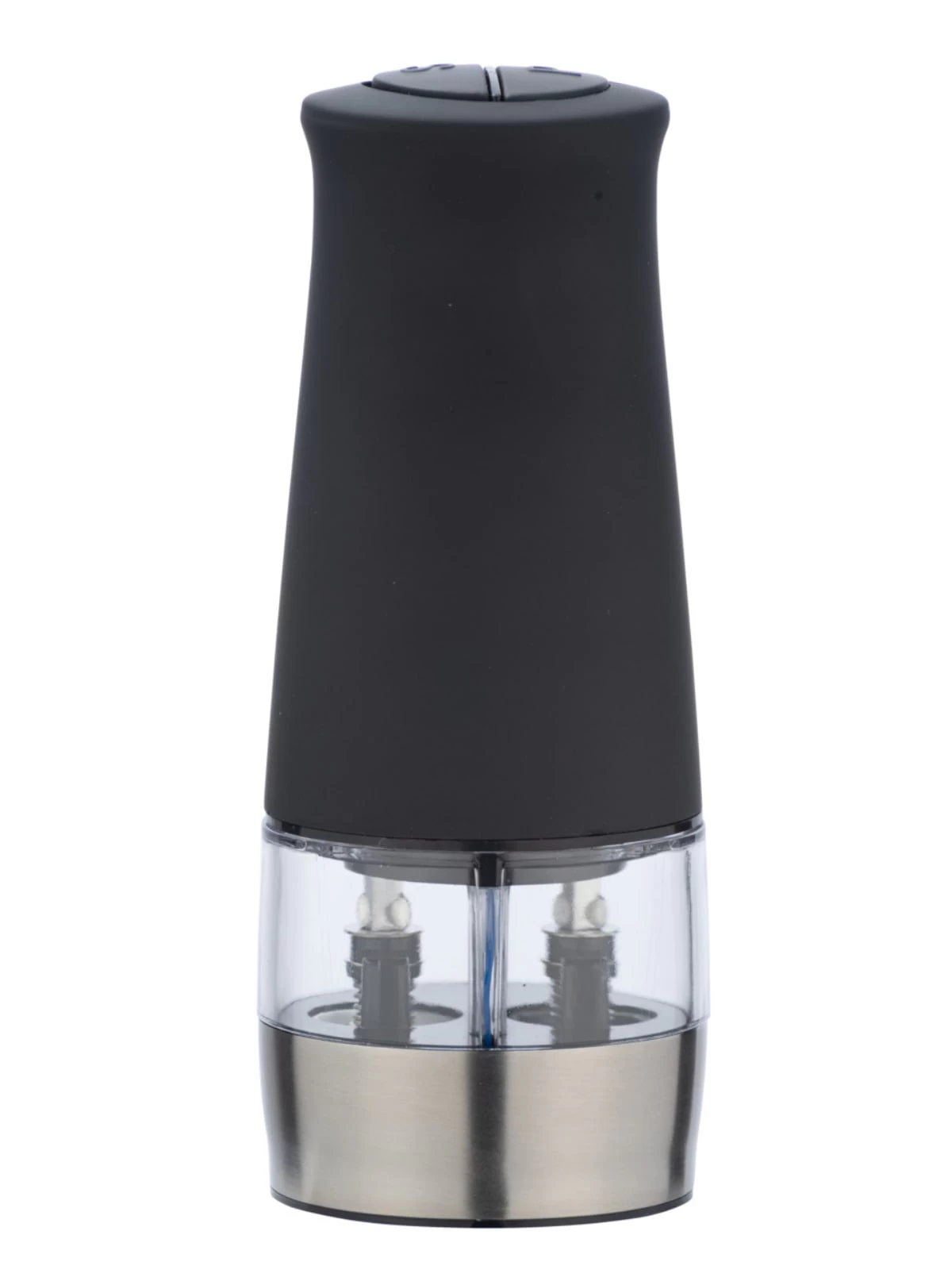 Wenko Elektrische 2in1 Salz- Und Pfeffermühle, Edelstahl In Schwarz 9 Wenko Elektrische 2in1 Salz- Und Pfeffermühle, Edelstahl In Schwarz – Bild 7