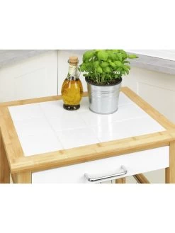 Wenko Küchenwagen Finja Aus Bambus In Weiß -Küchenbedarf Geschäft wenko kuchenwagen finja aus bambus in weiss 19