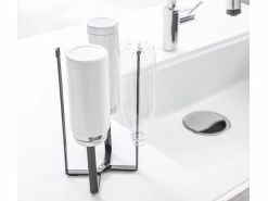 Yamazaki Flaschen Trockenständer Tower In Schwarz 17 Yamazaki Flaschen Trockenständer Tower In Schwarz -Küchenbedarf Geschäft yamazaki flaschen trockenstander tower in schwarz 6